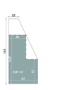 CP bakélisé 9mm, 1510x670mm