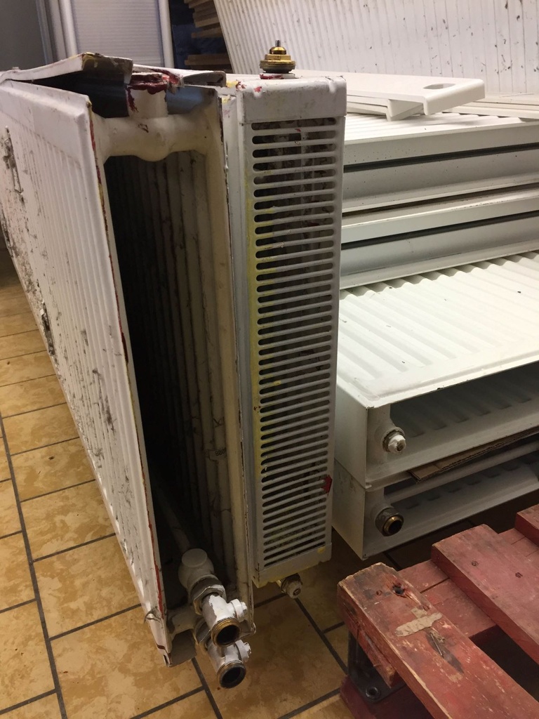 Radiateur acier double panneau