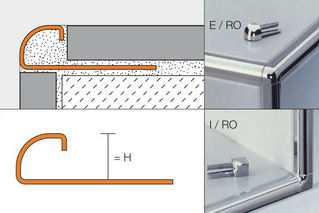 Profilé RONDEC aluminium RO125AE