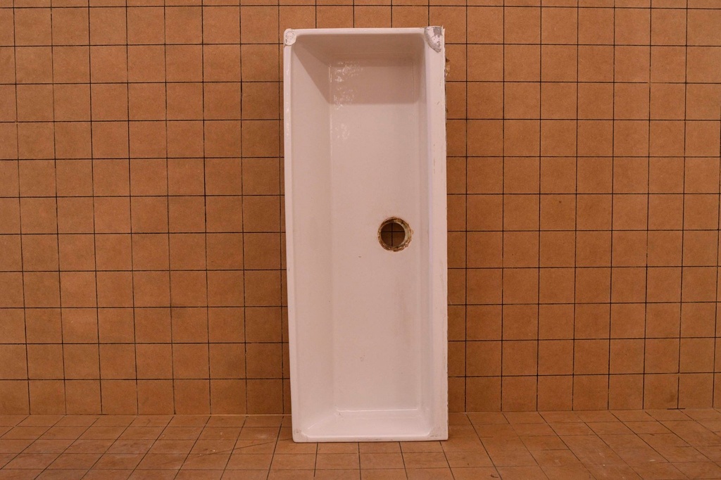 Lavabo rectangulaire collectif céramique