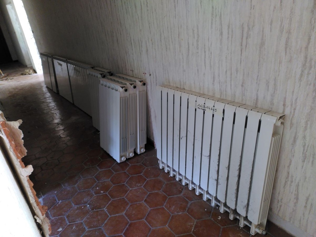 Radiateur fonte aluminium de type blitz