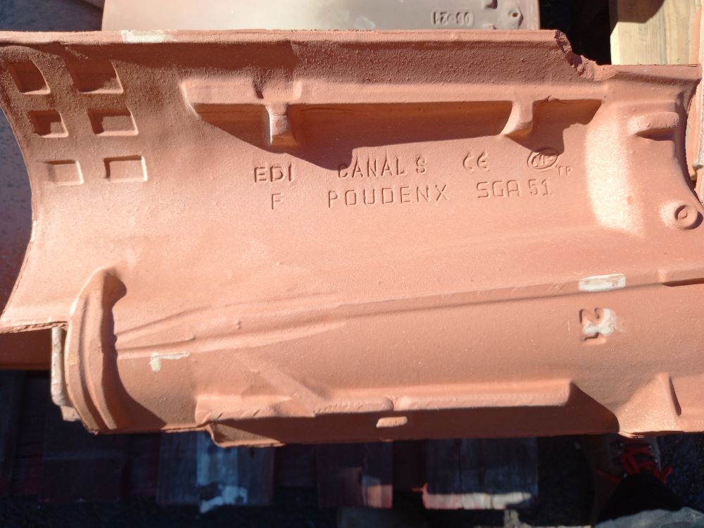 Tuile canal S Poudenx